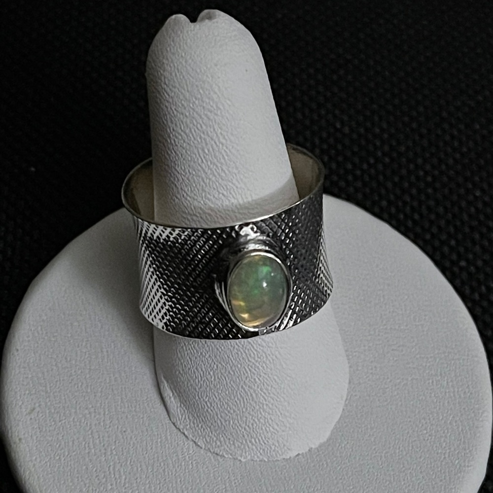 Ethiopian Opal Ring